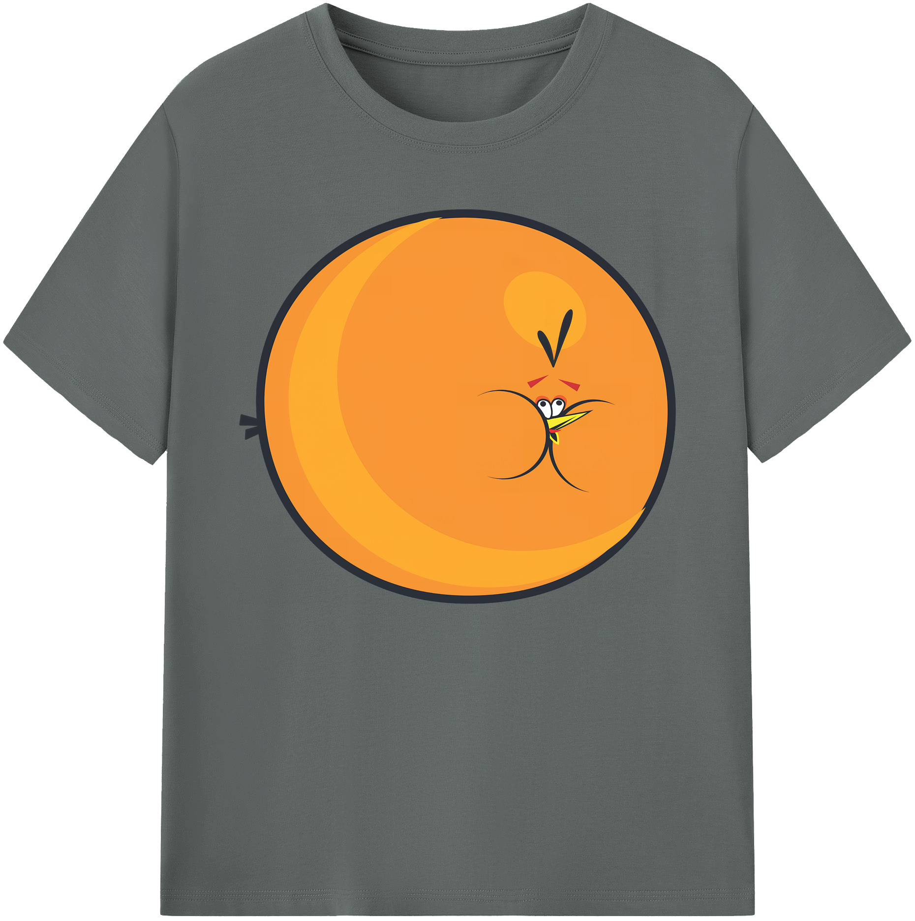 （画像用） Angry Birds アングリーバード 綿100％ メンズ半袖Tシャツ｜肌触りやわらか＆通気性